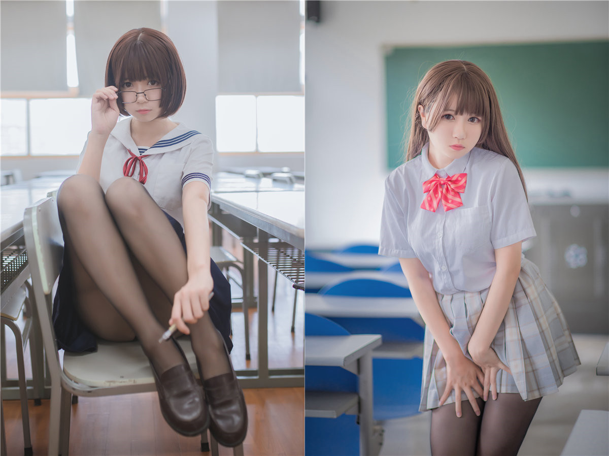 B站萌妹子@白金saki 写真合集[9套][持续更新]